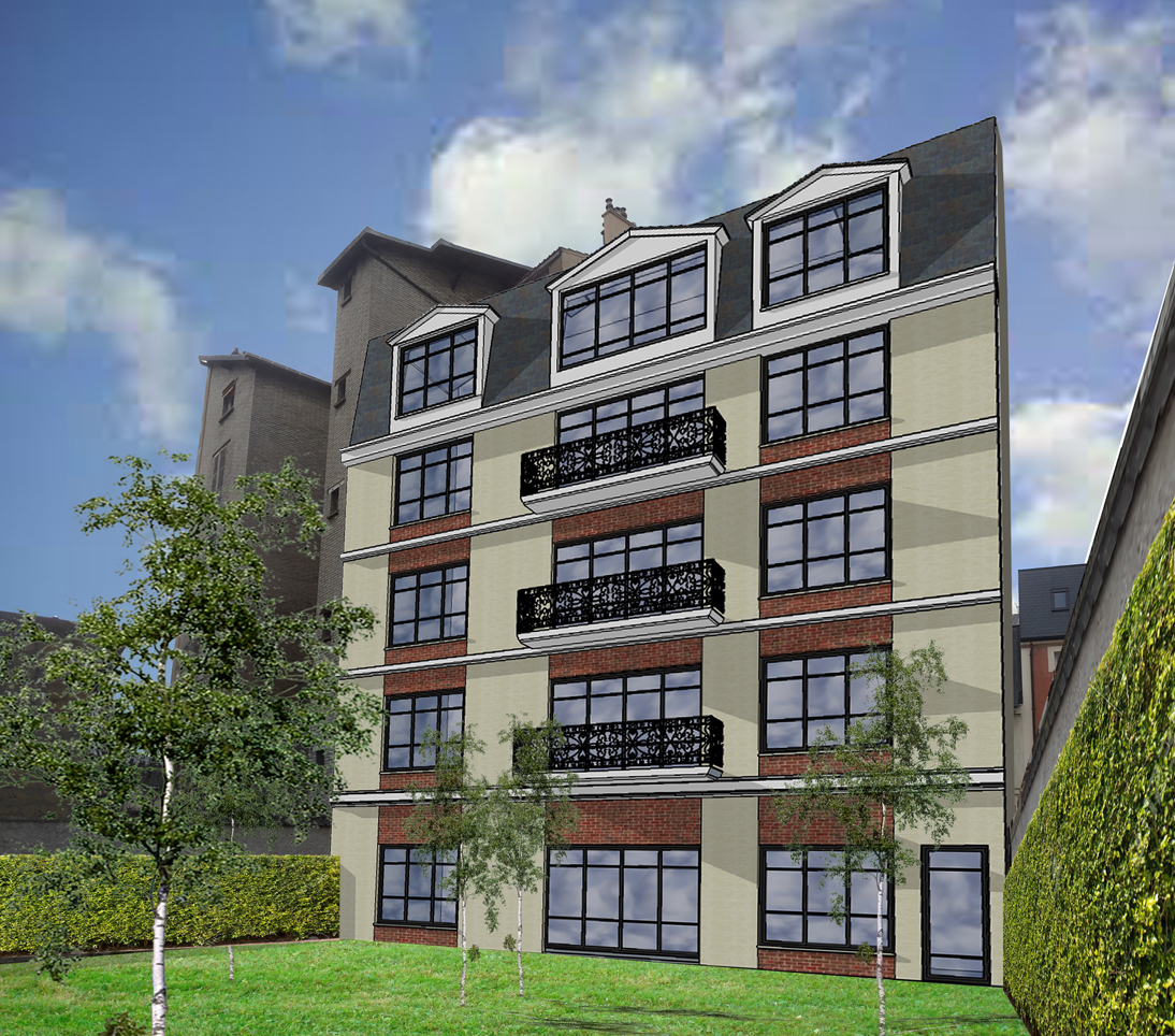 Construction d'un immeuble de bureaux